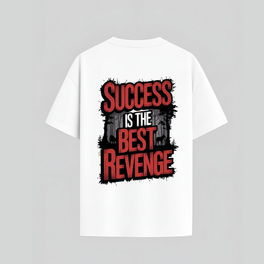 Oversized Success Themed Premium T Shirt