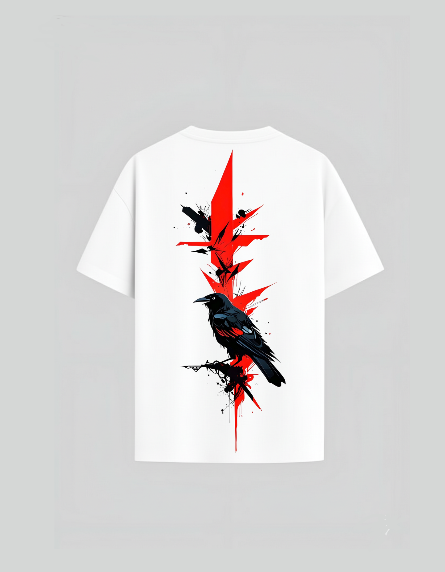Bird On Feather Themes T Shirt For men