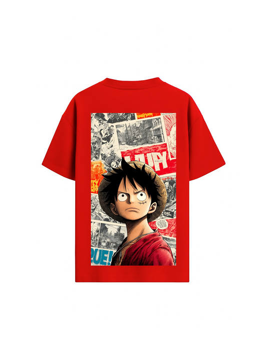 Oversized Luffy Premium Design T Shirt
