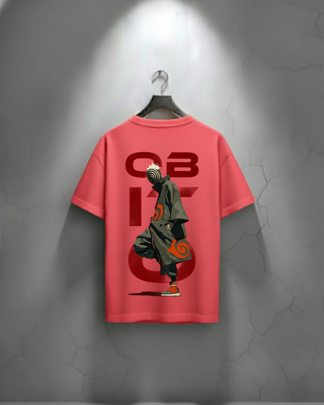 Oversized Obito Uchiha Theme Premium T shirt