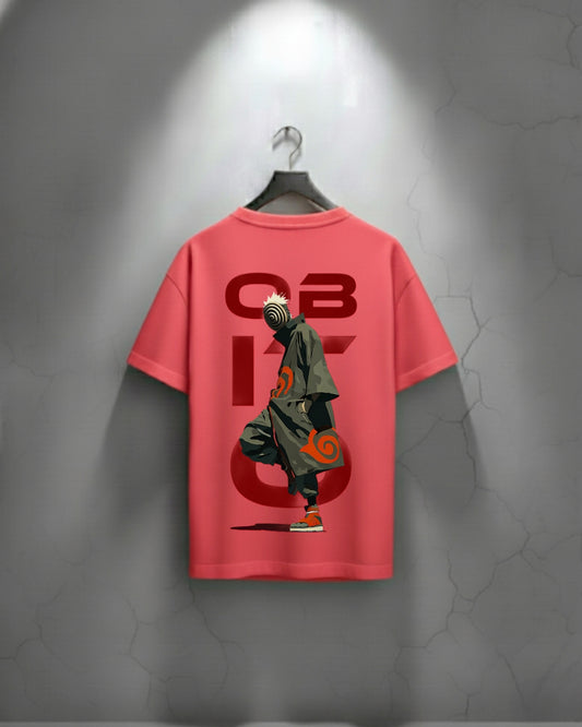 Oversized Obito Uchiha Theme Premium T shirt