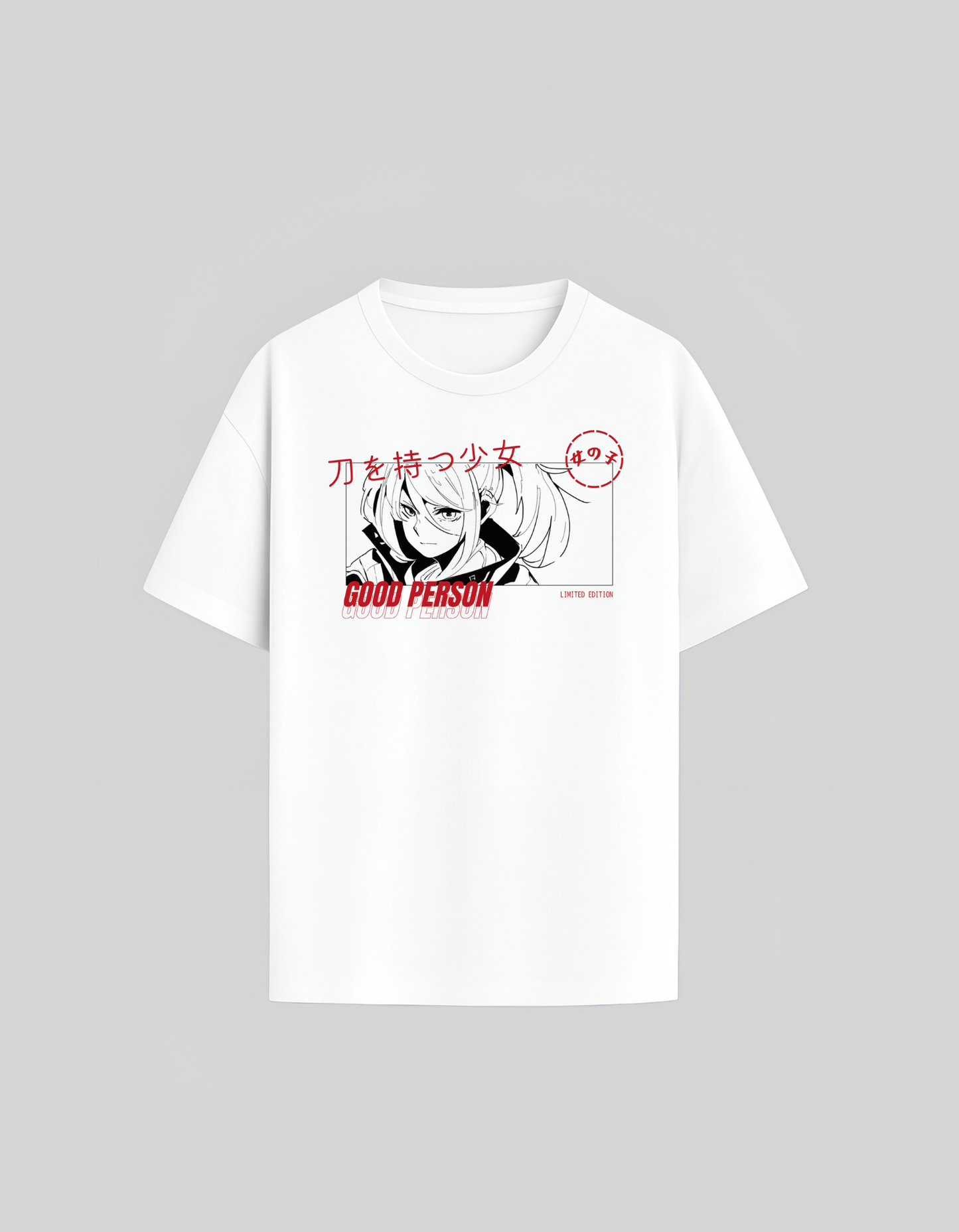 Oversized Anime Designed Premium T Shirt