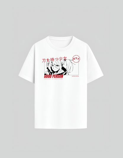 Oversized Anime Designed Premium T Shirt