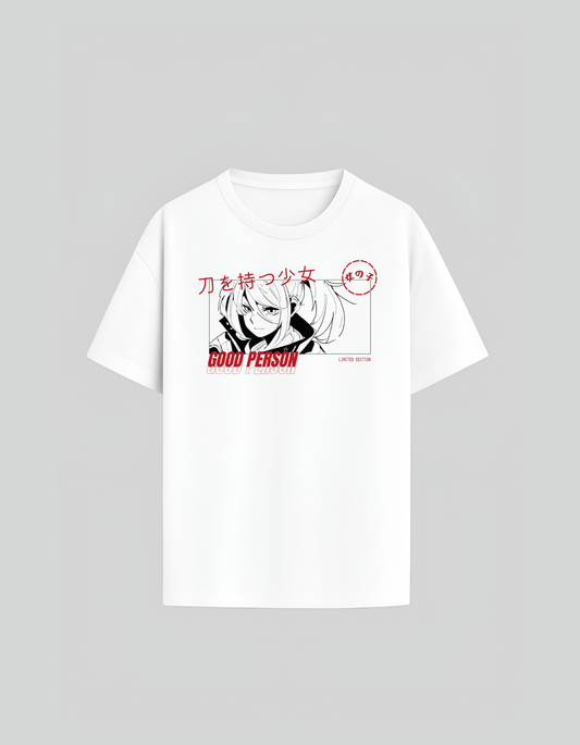 Oversized Anime Designed Premium T Shirt