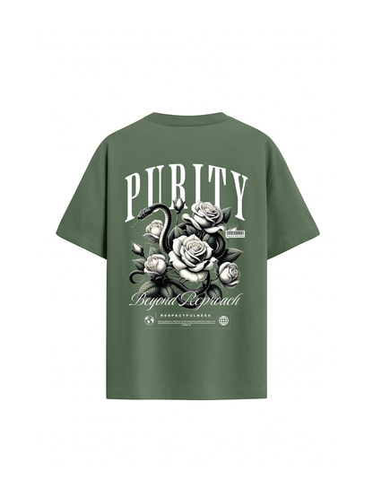 Oversized Purity Premium Design T Shirt