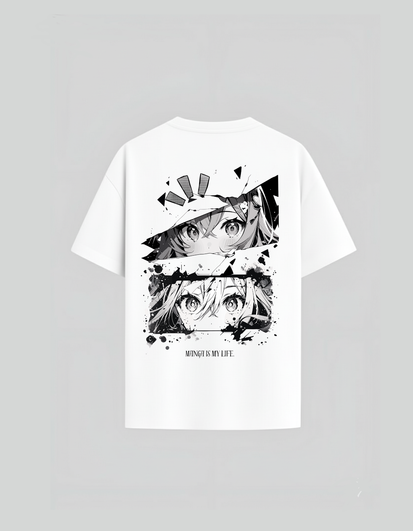 Oversized Anime Designed Premium T Shirt