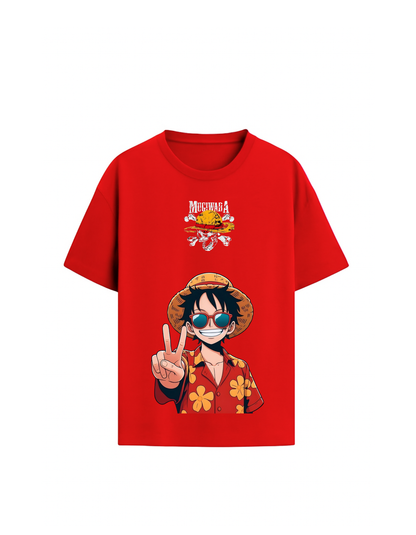 Oversized Luffy Premium Design T Shirt